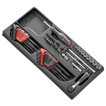 Facom 56 Piece Socket Module Tool Kit with Foam Inlay