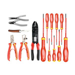 Facom 15 Piece Electricians Tool Kit with Bag