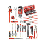 Facom 67 Piece Plumber Tool Set Tool Kit with Foam Inlay