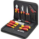 Wiha 13 Piece Electrician's Tool Kit Tool Kit with Pouch, VDE Approved