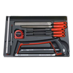 Facom 19 Piece Saw, Tape Measure And Files Module Tool Kit with Modules
