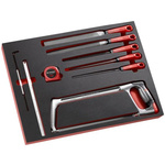 Facom 9 Piece Piece Maintenance Tool Kit Tool Kit with Modules