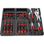 SAM 131 Piece Automotive Tool Kit Tool Kit with Case