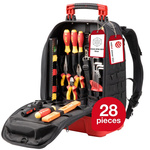 Wiha Tools 27 Piece Tool Backpack Electric Tool Kit with Bag, VDE Approved