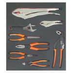 Bahco 8 Piece Maintenance Tool Kit with Foam Inlay