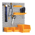 RS PRO Plastic Wall Mount Tool Panel