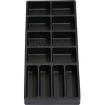 SAM ABS Tool Tray, inner Dimensions 405 x 180 x 40mm, W 180mm, L 405mm, H 40mm