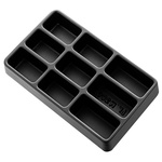 Facom Plastic Tool Tray, inner Dimensions 309 x 188 x 55mm, W 188mm, L 309mm, H 55mm