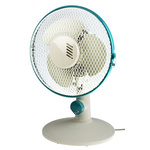 RS PRO Desk Fan 230mm blade diameter 2 speed 230 V with plug: Type C - European Plug