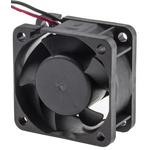 RS PRO Axial Fan, 12 V dc, DC Operation, 13.6m³/h, 1W, 80mA Max, 40 x 40 x 20mm