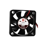 RS PRO Axial Fan, 12 V dc, DC Operation, 11.4m³/h, 1.2W, 100mA Max, 40 x 40 x 10mm