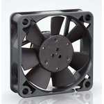 ebm-papst 500 F Series Axial Fan, 12 V dc, DC Operation, 20m³/h, 1W, IP20, 50 x 50 x 15mm