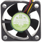 RS PRO Axial Fan, 5 V dc, DC Operation, 6.8m³/h, 400mW, 80mA Max, IP55, 30 x 30 x 10mm