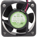 RS PRO Axial Fan, 5 V dc, DC Operation, 14.4m³/h, 1.5W, 250mA Max, IP55, 40 x 40 x 15mm