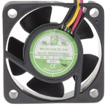 RS PRO Axial Fan, 5 V dc, DC Operation, 14.4m³/h, 1.5W, 250mA Max, IP55, 40 x 40 x 15mm