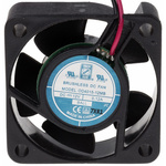 RS PRO Axial Fan, 12 V dc, DC Operation, 13.8m³/h, 1.44W, 88mA Max, IP55, 40 x 40 x 15mm