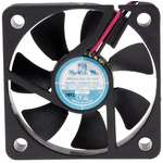 RS PRO Axial Fan, 12 V dc, DC Operation, 15.3m³/h, 960mW, 80mA Max, 50 x 50 x 10mm