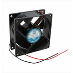 RS PRO Axial Fan, 12 V dc, DC Operation, 76.5m³/h, 1.92W, 160mA Max, 80 x 80 x 32mm