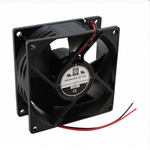 RS PRO Axial Fan, 24 V dc, DC Operation, 76.5m³/h, 2.4W, 100mA Max, 80 x 80 x 32mm