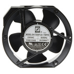 RS PRO Axial Fan, 230 V ac, AC Operation, 383.9m³/h, 29W, 120mA Max, IP55, 172 x 150 x 51mm