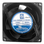 RS PRO Axial Fan, 230 V ac, AC Operation, 93.4m³/h, 15W, IP55, 92 x 92 x 38mm