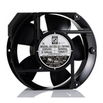 RS PRO Axial Fan, 230 V ac, AC Operation, 220 ± 15%cfm, 15 ± 15%W, 0.14 ± 15%A Max, 172 x 150 x 51mm