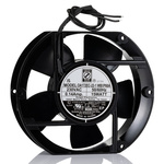 RS PRO Axial Fan, 230 V ac, AC Operation, 220 ± 15%cfm, 15 ± 15%W, 0.14 ± 15%A Max, 172 x 150 x 51mm