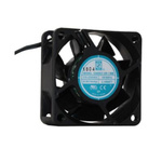 RS PRO Axial Fan, 96 → 265 V ac, AC Operation, 19.1 ± 10%cfm, 2.2 ± 30%W, 0.33 ± 0.08A Max, 60 x 60 x 25mm