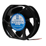 RS PRO Axial Fan, 24 V dc, DC Operation, 235 ± 15%cfm, 15 ± 15%W, 0.97 ± 15%A Max, IP68, 172 x 150 x 51mm