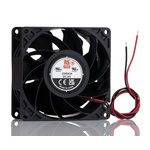 RS PRO Axial Fan, 24 V dc, DC Operation, 145.57cfm, 31.68W, 1.1A Max, 92 x 92 x 38mm