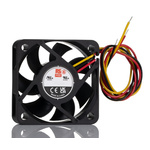 RS PRO Axial Fan, 12 V dc, DC Operation, 7.24cfm, 1.008W, 70mA Max, 40 x 40 x 10mm
