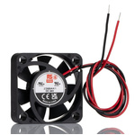 RS PRO Axial Fan, 24 V dc, DC Operation, 7.24cfm, 2.016W, 90mA Max, 40 x 40 x 10mm