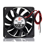 RS PRO Axial Fan, 24 V dc, DC Operation, 21.7cfm, 7.2W, 310mA Max, 70 x 70 x 15mm