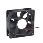 RS PRO Axial Fan, 48 V dc, DC Operation, 2.35m³/min, 21.6W, 90mA Max, 120 x 120 x 25mm