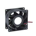 RS PRO Axial Fan, 24 V dc, DC Operation, 1.38m³/min, 2.88W, 130mA Max, 80 x 80 x 25mm