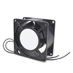 RS PRO Axial Fan, 230 V ac, DC Operation, 0.67m³/min, 11W, 70mA Max, 80 x 80 x 38mm