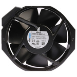 ebm-papst W2E142 Series Axial Fan, 230 V ac, AC Operation, 330m³/h, 25W, 120mA Max, 172 x 150 x 38mm