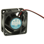 RS PRO Axial Fan, 12 V dc, DC Operation, 11.9m³/h, 800mW, 70mA Max, 40 x 40 x 20mm