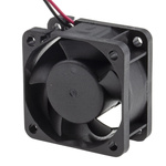 RS PRO Axial Fan, 12 V dc, DC Operation, 15.3m³/h, 1.2W, 100mA Max, 40 x 40 x 20mm