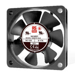 RS PRO Axial Fan, 12 V dc, DC Operation, 20.4m³/h, 1.1W, 70mA Max, 60 x 60 x 15mm