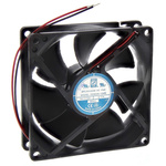 RS PRO Axial Fan, 12 V dc, DC Operation, 74.8m³/h, 2W, 150mA Max, 92.5 x 92.5 x 25mm