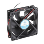 RS PRO Axial Fan, 12 V dc, DC Operation, 90m³/h, 3W, 240mA Max, 92.5 x 92.5 x 25mm
