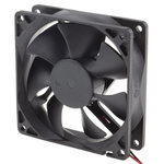RS PRO Axial Fan, 24 V dc, DC Operation, 74.8m³/h, 2.9W, 90mA Max, 92.5 x 92.5 x 25mm