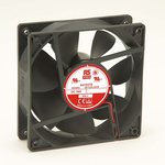RS PRO Axial Fan, 24 V dc, DC Operation, 152m³/h, 4W, 150mA Max, 120 x 120 x 38mm