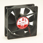 RS PRO Axial Fan, 24 V dc, DC Operation, 178.4m³/h, 7W, 320mA Max, 120 x 120 x 38mm