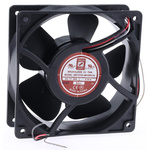 RS PRO Axial Fan, 48 V dc, DC Operation, 178.4m³/h, 9.6W, 200mA Max, 120 x 120 x 38mm