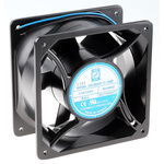 RS PRO Axial Fan, 115 V ac, AC Operation, 713.6m³/h, 70W, 560mA Max, 176 x 176 x 89mm