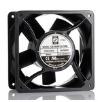 RS PRO Axial Fan, 230 V ac, AC Operation, 713.6m³/h, 62W, 280mA Max, 180 x 180 x 89mm