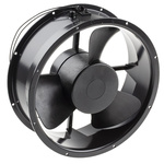RS PRO Axial Fan, 230 V ac, AC Operation, 929.3m³/h, 33W, 290mA Max, 254 x 88.9mm