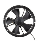 ebm-papst W1G230 Series Axial Fan, 230 V ac, AC Operation, 1000m³/h, 26W, 260mA Max, 230 x 78.5mm
